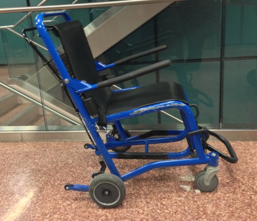 Airport wheel chair