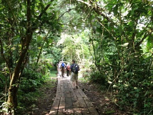 This trail became known affectionately by others (and us) as the Death March. This was not the only time we would walk this path.