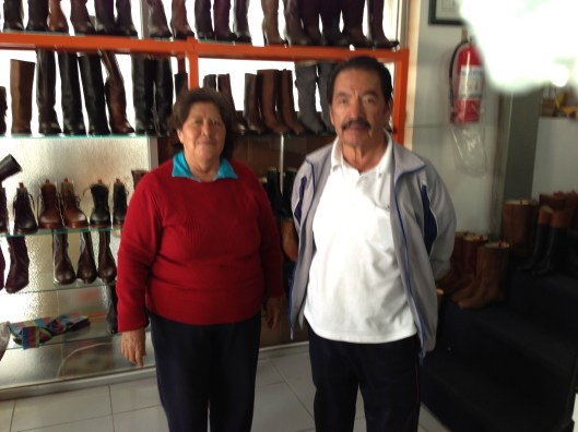 Luis A. Arias, Propietaro and his wife