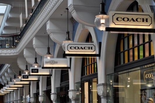 Shops at the QVB. See, kinda fancy. 