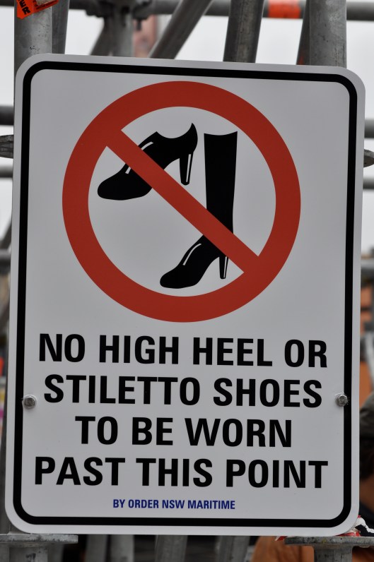 What did heels and stilettos ever do to them?