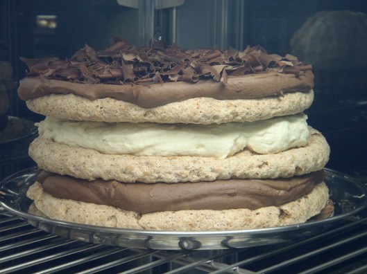 This chocolate merengue torte from The Rocks Cafe has some sort of addicted substance in it, I'm certain.
